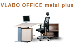 Kancelářský nábytek Vlabo - stolová řada Metal Plus