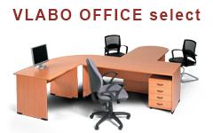 Kancelářský nábytek Vlabo - stolová řada Select